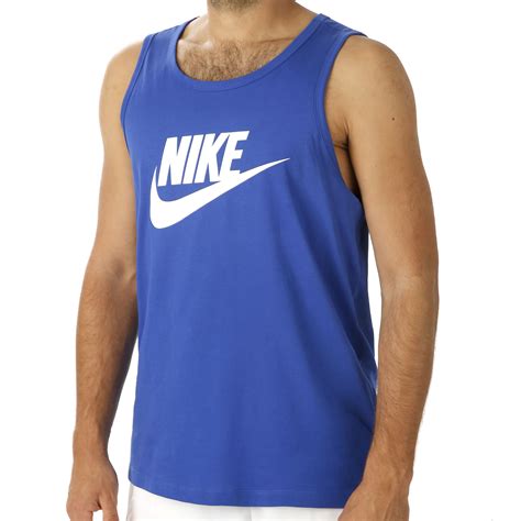 nike tank top herren weiss mit blauer schrift|NIKE Sportliche Tank Tops für Herren online kaufen .